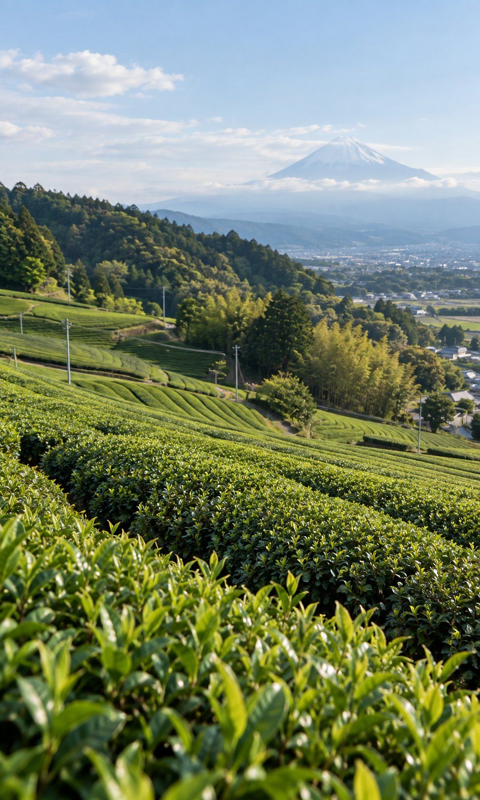 静岡の茶畑（イメージ）